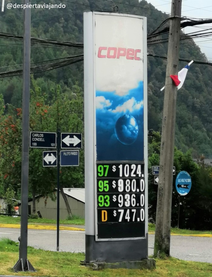 Ahorrar en gasolina al viajar por Chile
