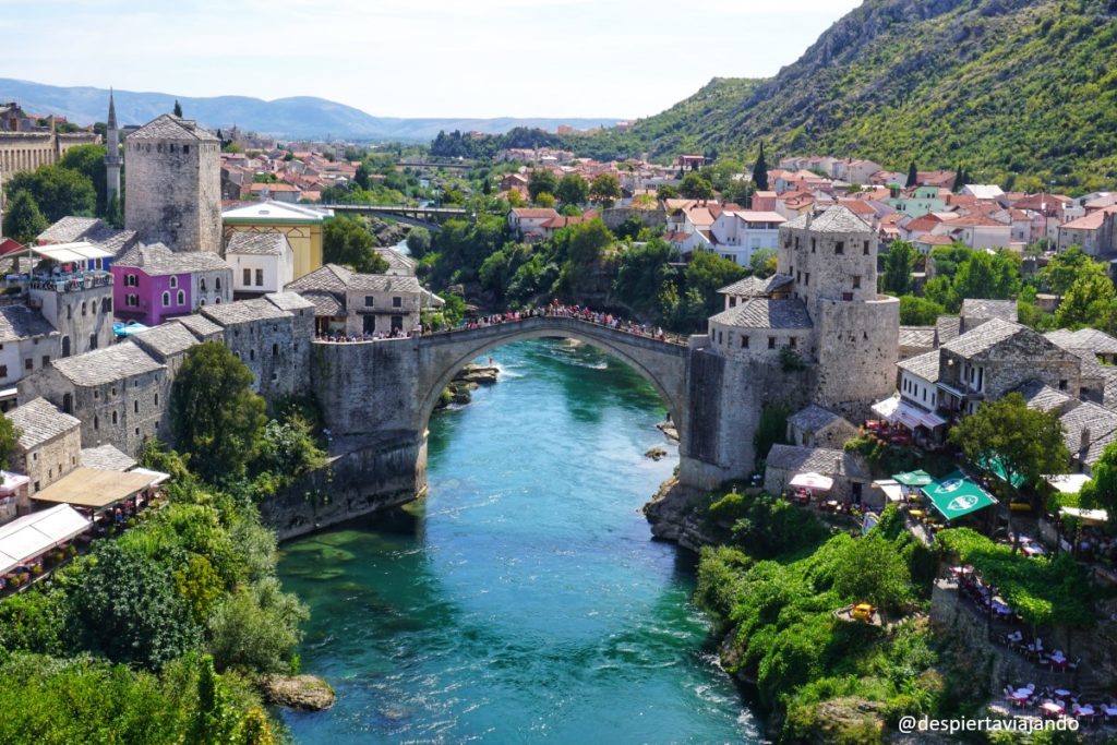 Mostar y su puente, ícono en los Balcanes