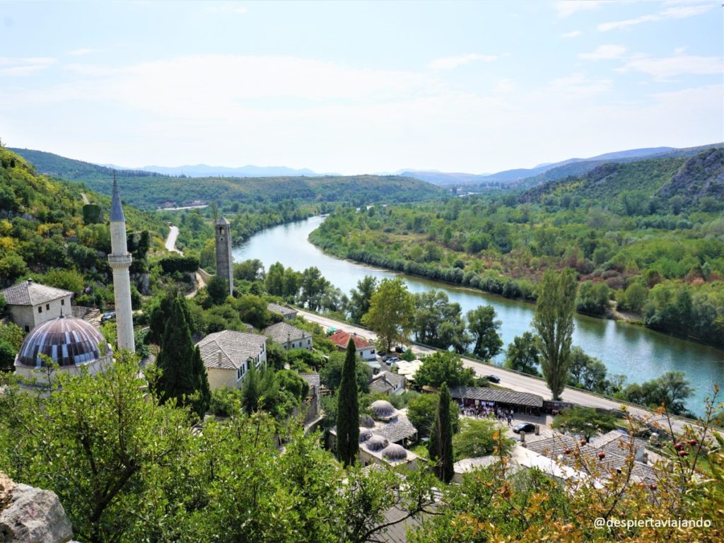 El bello pueblo de Pocitelj, uno de los más lindos de los Balcanes