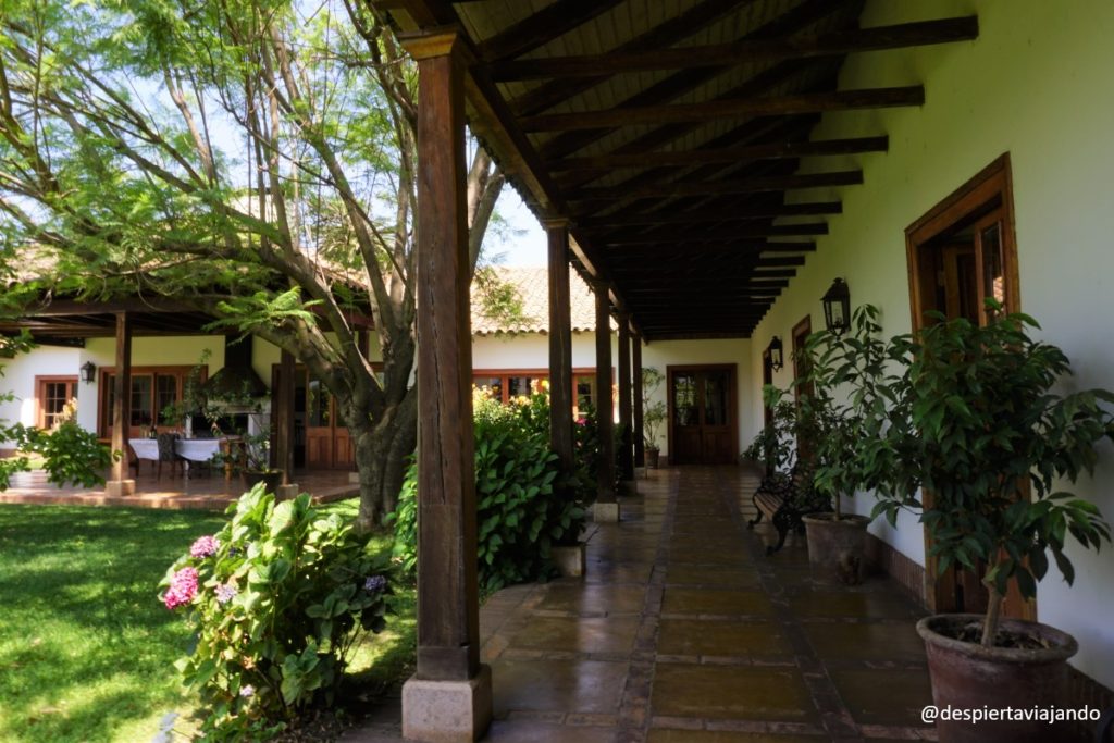 Casona de viña Korta, en Santa Ana de Peteroa